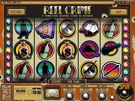 Игровой автомат Reel Crime: Bank Heist  играть бесплатно